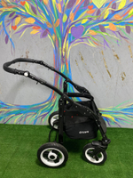 Коляска DREAM  (BartPlast) 04 серый-мятный