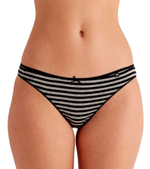 Набор из 3 трусиков-слипов Alice в серо-черной гамме (Размер: S) (Цвет: серый с чёрным)