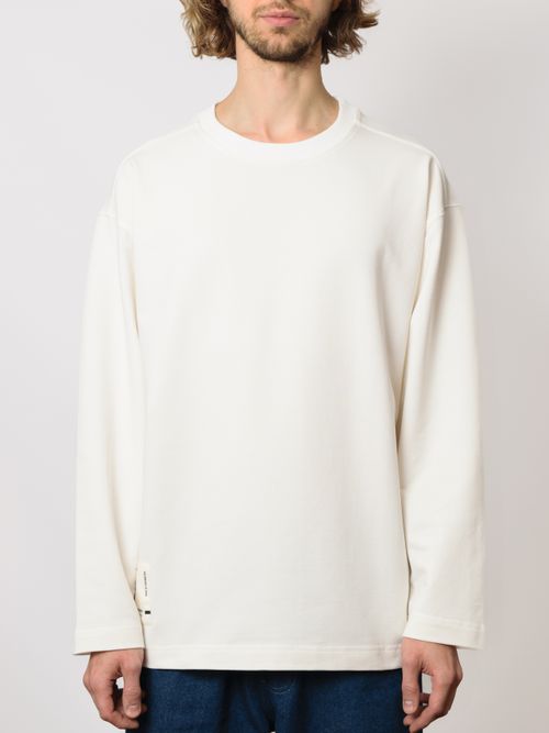 Лонгслив Sashina Base Milky молочный