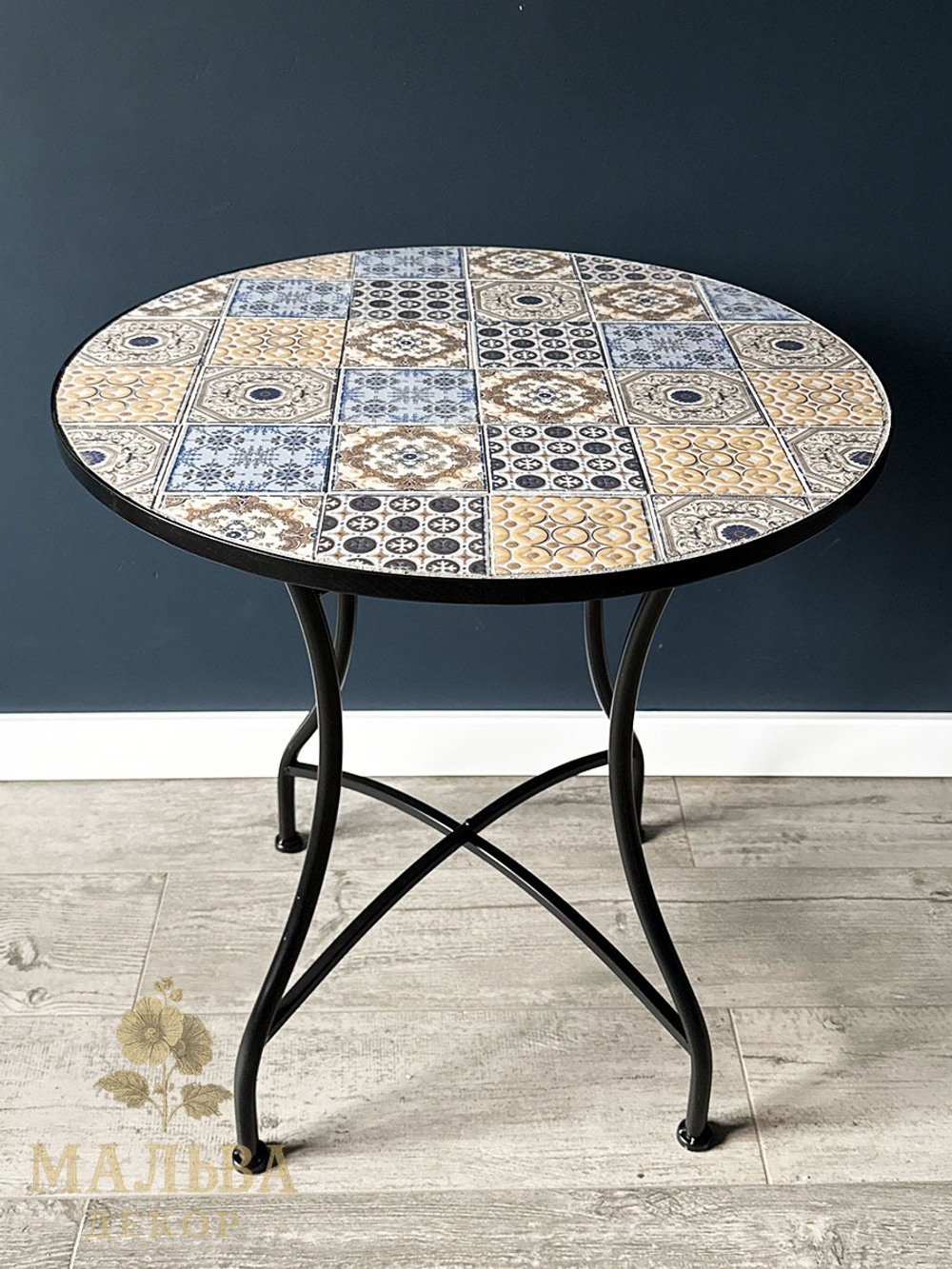 Стол "Пастельная мозаика" 60x60x71см