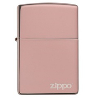 Зажигалка розовое золото глянцевая Zippo 49190ZL с покрытием High Polish Rose Gold