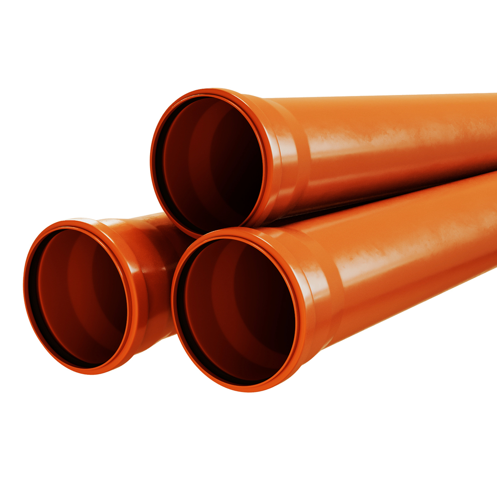 110 труба 2 м ПП EVER PLAST(толщ. стенки 3,4) наруж.