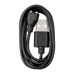 Черная перезаряжаемая вибропуля 7см ToyFa RealStick Caliber 983050