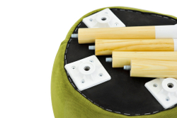 Детский мягкий стул Бельмарко Stumpa оливковый