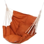 Гамак-кресло «Колористик» 100*130см сидячий, х\б с подушками, цвет кораловый