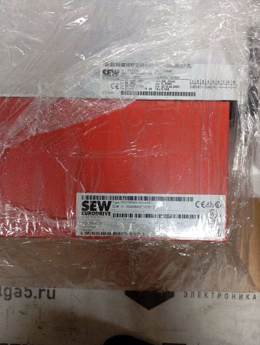 SEW Eurodrive MC07B0055-5A3-4-00 новое