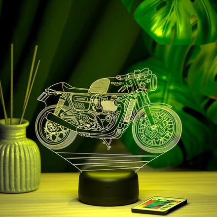 Светильник "Мотоцикл Triumph"