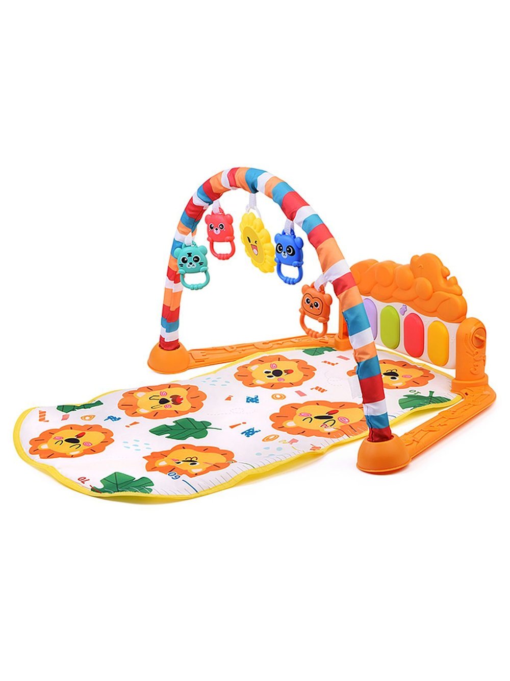 Коврик развивающий для малышей свет и звуковые эффекты (368-82O)