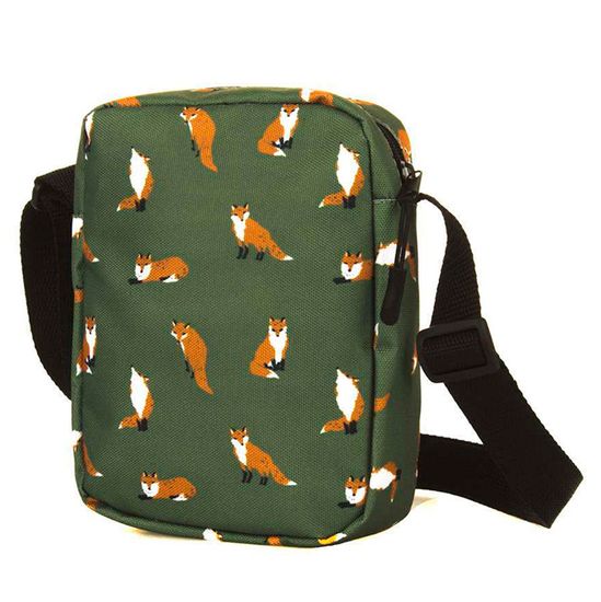 Мини сумка мессенджер ZAIN 219. Лисы