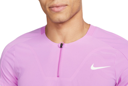Теннисное поло Nike Court Dri-Fit Adventage Slam Tennis Polo - rush fuchsia/white - Purple