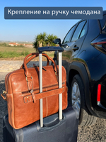 C240001 Camel - Сумка-портфель для ноутбука MP