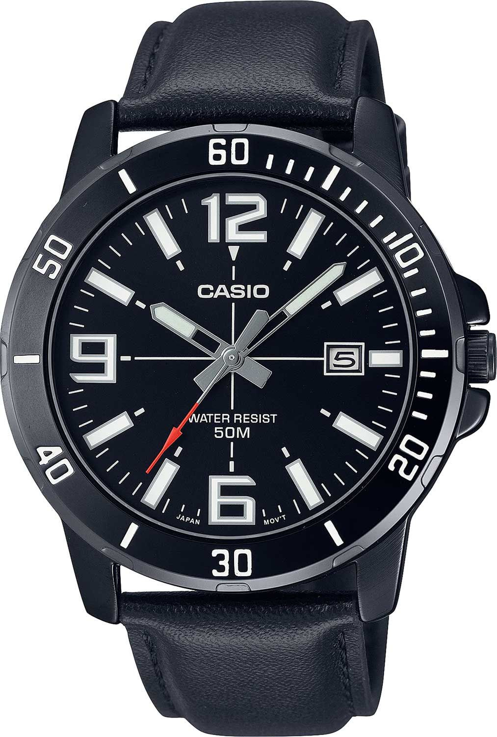 Мужские наручные часы Casio MTP-VD01BL-1B