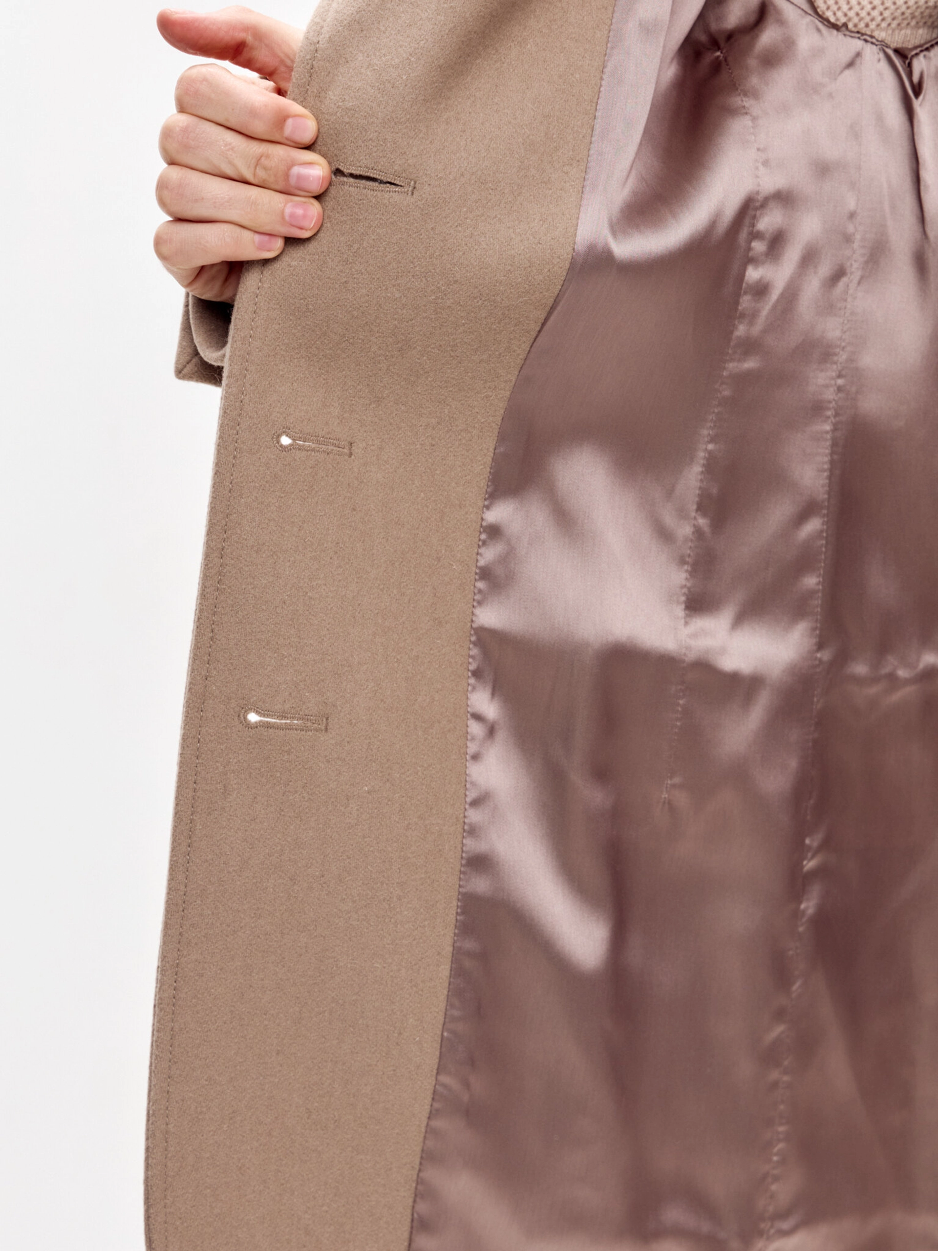 Жакет-пальто из шерсти