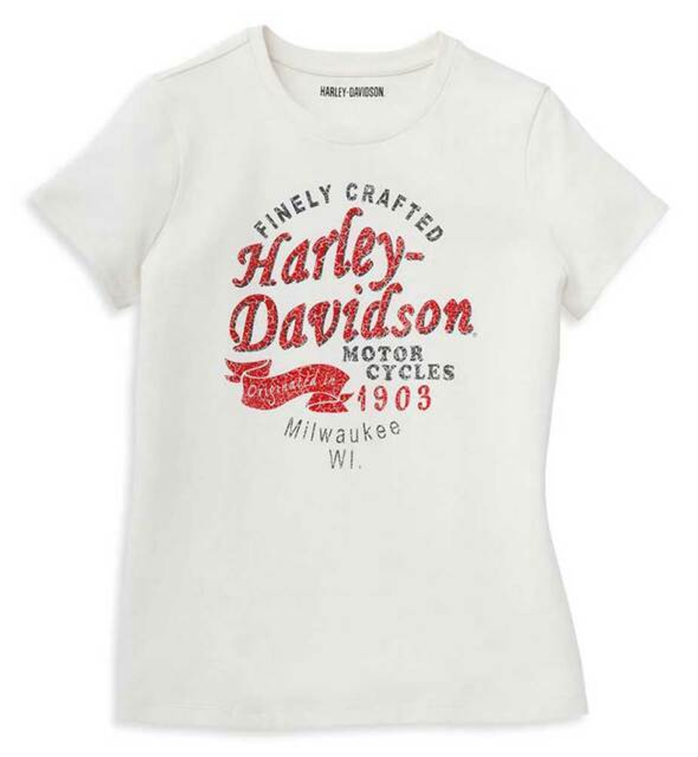 Футболка Finely Crafted 1903 Harley-Davidson