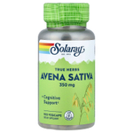 Solaray, True Herbs, овсянка (Avena sativa), 350 мг, 100 растительных капсул