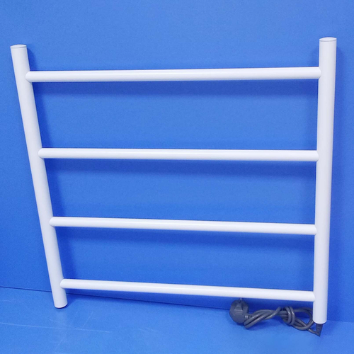 Полотенцесушитель ЛИГРО ЛП(4) 500*500, нерж. электро, БЕЛЫЙ МАТОВЫЙ ЛП(4) 500*500 белый мат