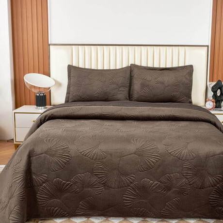 Покрывало 240x260 Sofi De MarkO Бенита шоколадное