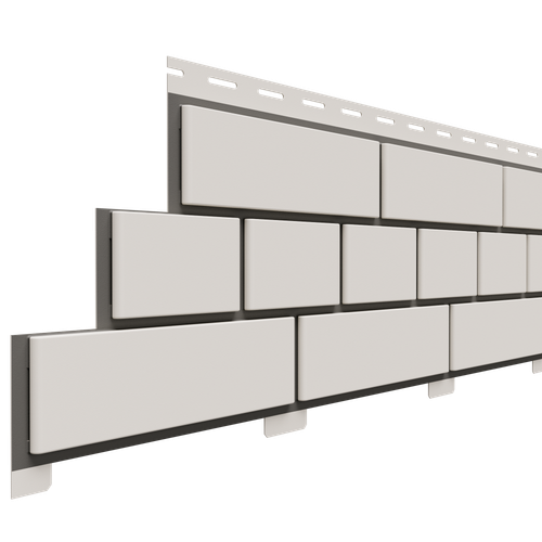 Фасадная панель Dolomit Кирпич Белый