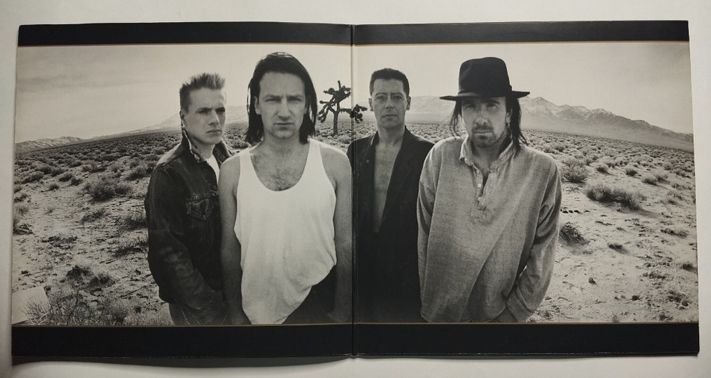 Винтажная виниловая пластинка LP U2 The Joshua Tree (Germany 1989)