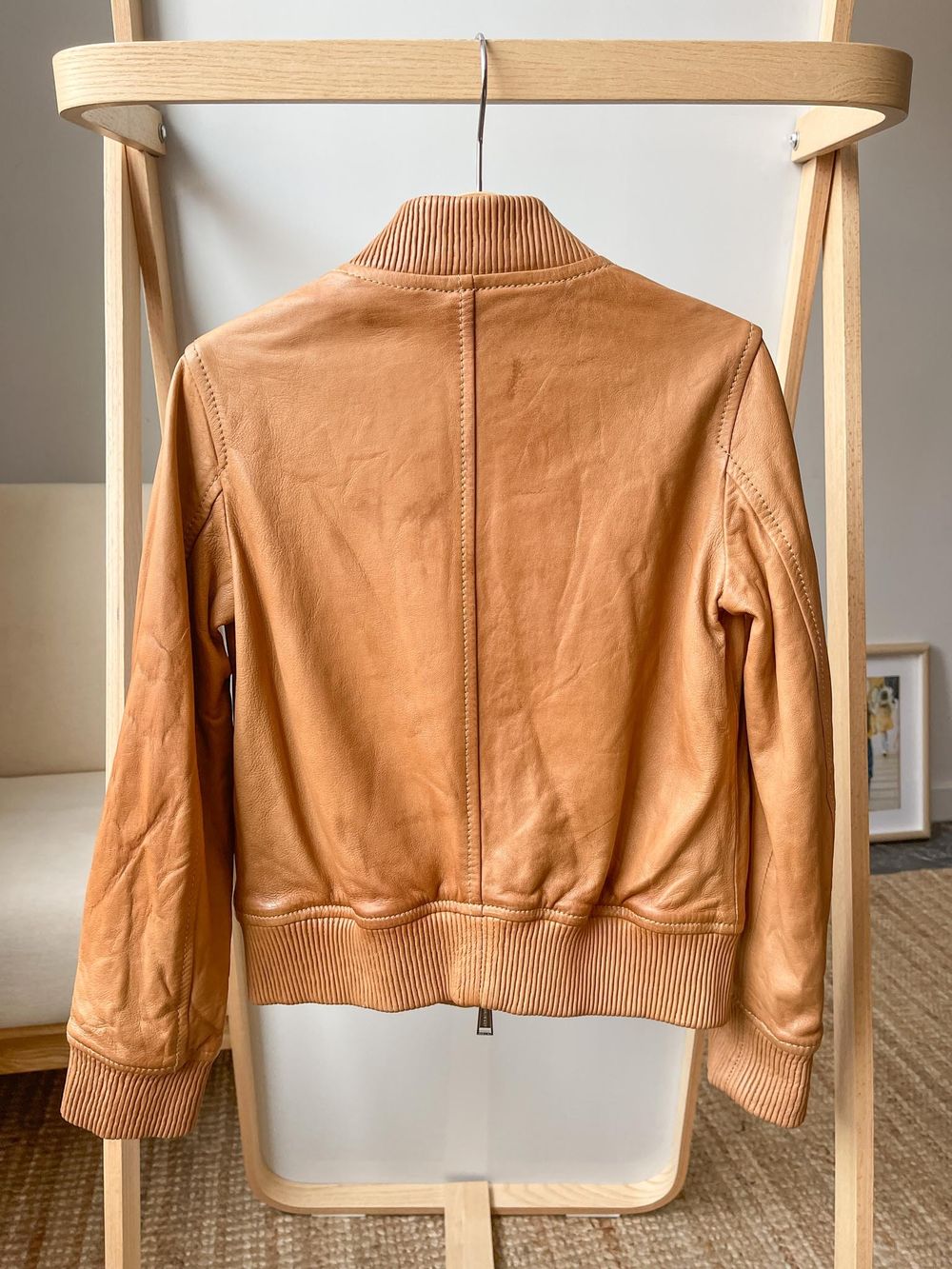 Кожаная куртка Dsquared2