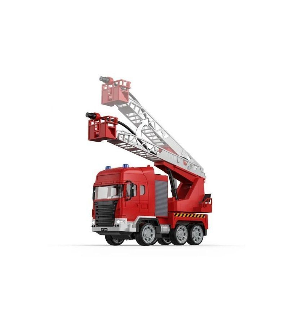 Радиоуправляемая пожарная машина Double Eagle 1/20, 2.4G, поливает водой RTR