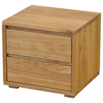 Тумба прикроватная, 40х34х36, Dolce Vita, с ящиками, напольная, из массива дуба, MAKOSA