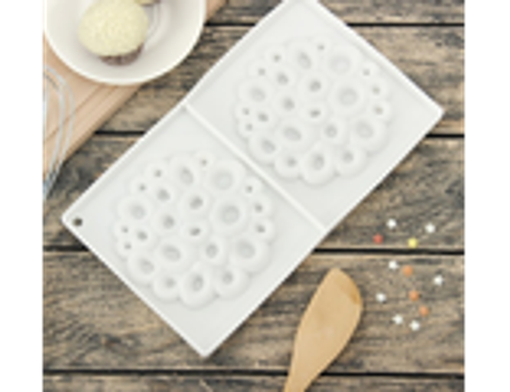 Форма двойная для муссовых десертов Коралл