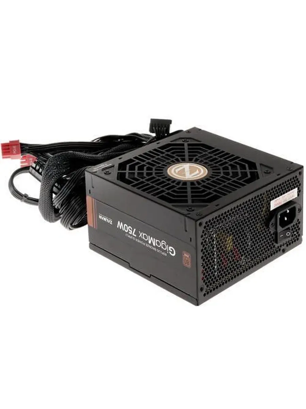 Блок питания GigaMax ZM750-GVII 750W BLACK 80+Bronze