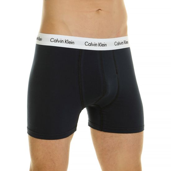 Мужские трусы боксеры темно-синие Calvin Klein 44909