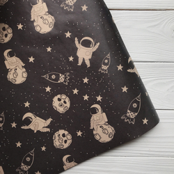 Крафт бумага космос