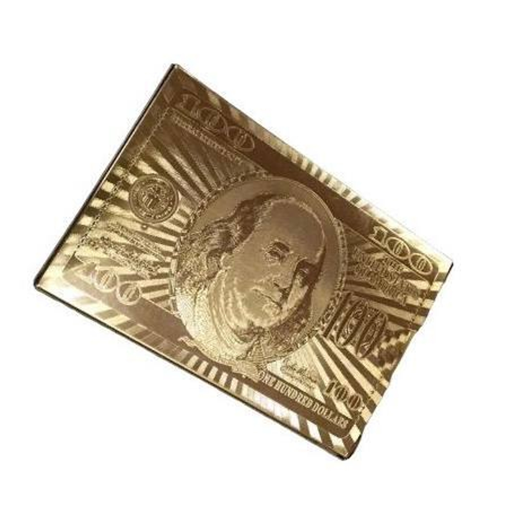 Карты пластиковые "Золото", 54 карты. (10 штук)