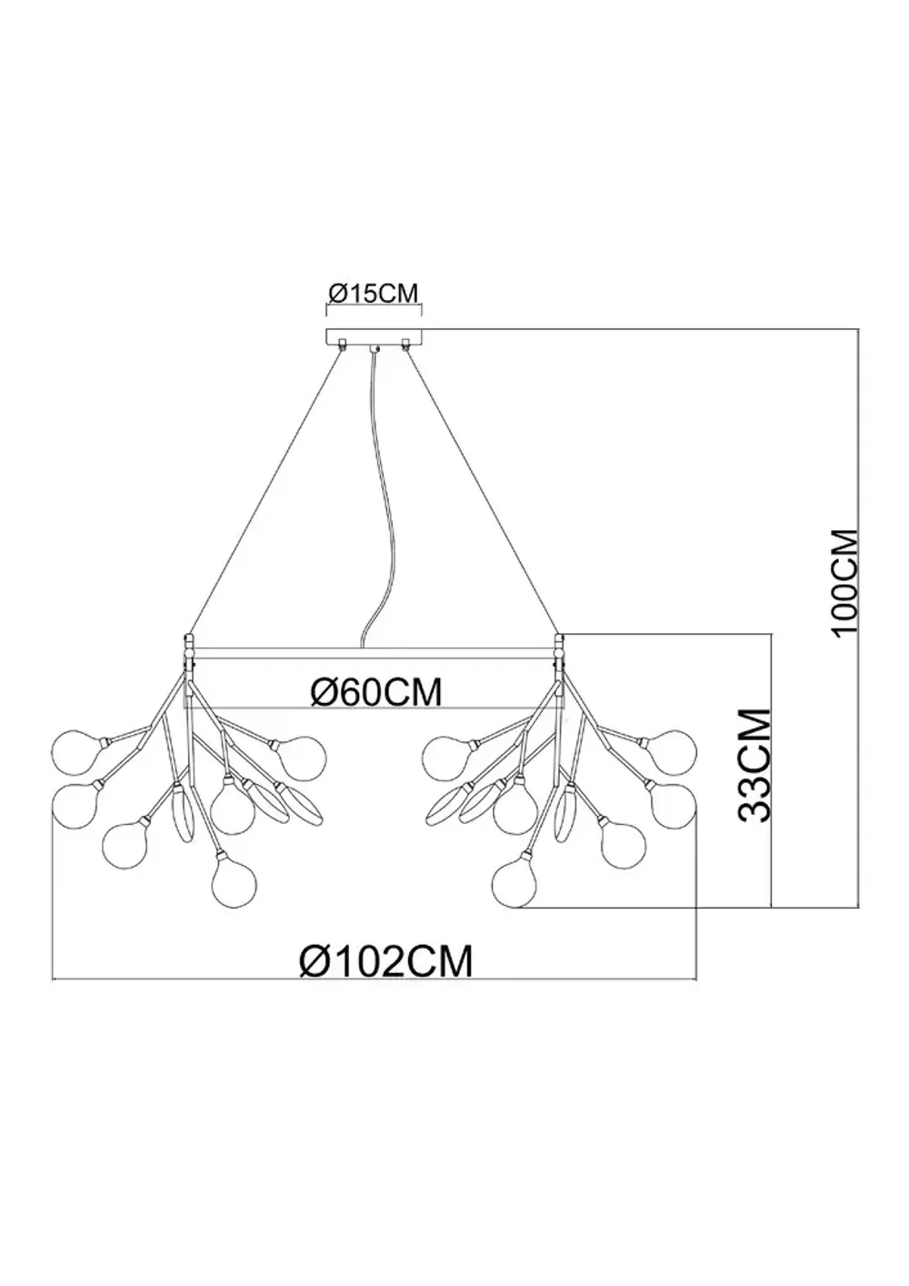 Подвесная люстра Arte Lamp