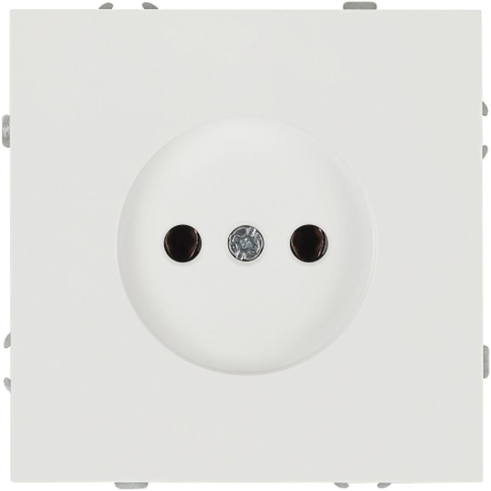 Розетка ЭРА Galaxy 15-2106-01 без заземления 2P 16А-250В IP20 белый