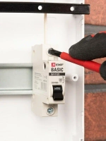 Автоматический выключатель EKF BASIC BA 47-29, 40A, 230/400В, 1P, 4,5 кА