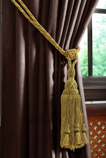 Mild (венге). Готовые шторы