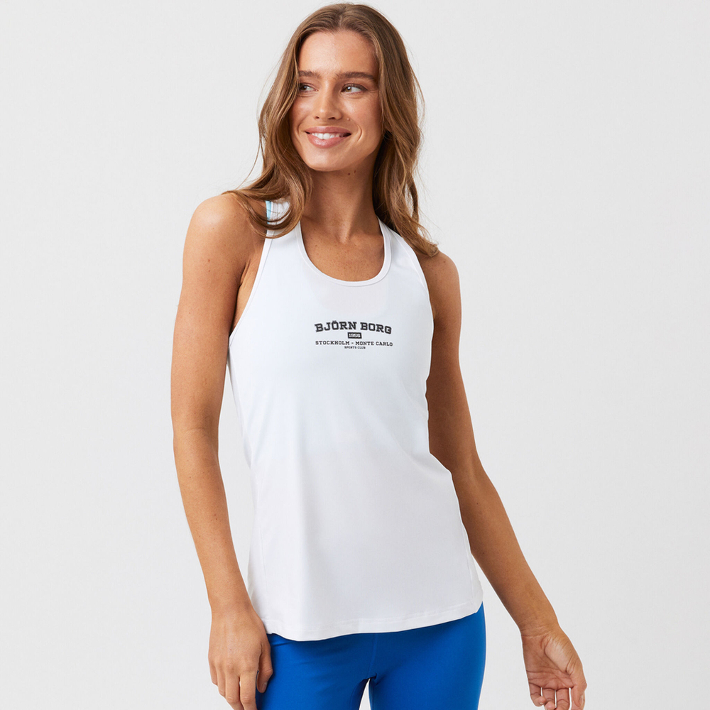 Женская теннисная майка Björn Borg Tank-Top Tank Top Women - White