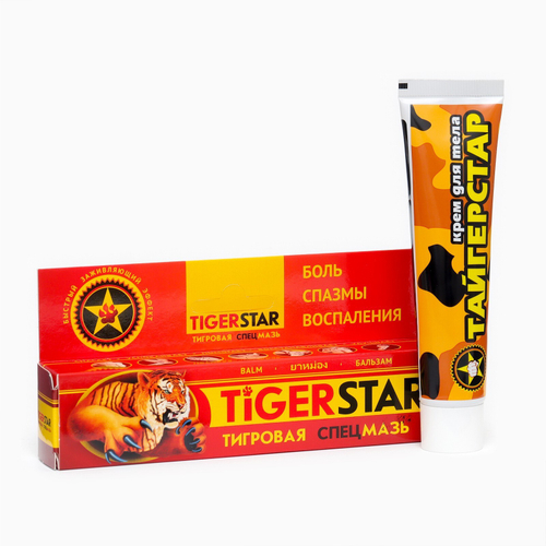 Спецмазь бальзам для тела Тайгерстар 45 мл