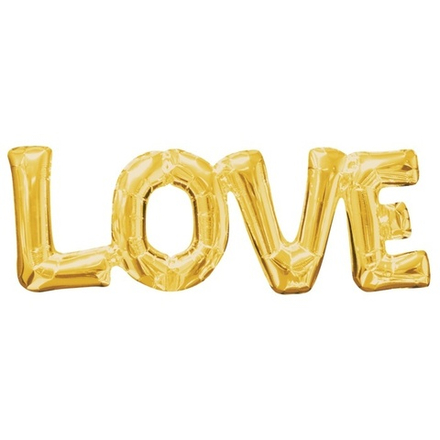 Фигура Anagram Love золото #33767
