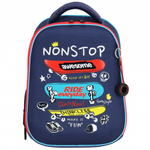 Ранец, спинка эргономичная, 2 отделения, 37*29*17 см, ERGO First, Free Style, КОКОС, 213778