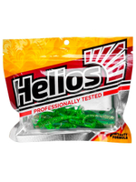 Виброхвост Helios Liny Catcher 2,35"/6 см Dark Star 12шт. (HS-5-047)