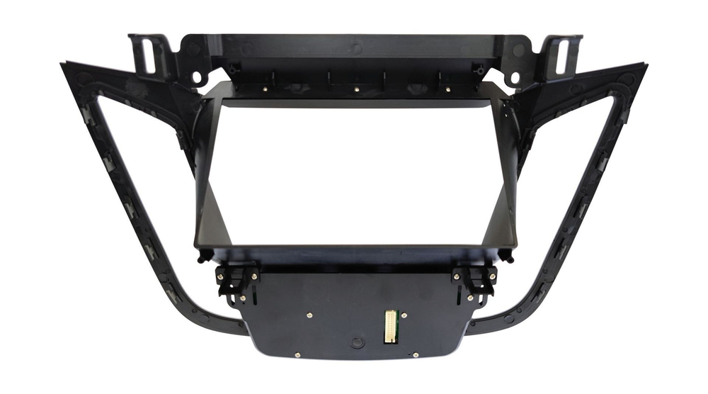 Комплект рамки с разъёмами 9" Ford Kuga 2 2012-2019(с кнопками и козырьком) простые - Car-Smart 8029F1A