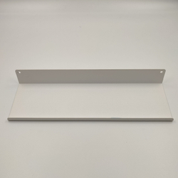 Полка MetaDec Plain настенная прямая, 30х10см белая, 1шт