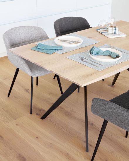 Стол Amethyst 160х90 беленый дуб Испания 