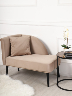 Кушетка Berger бежевый/венге