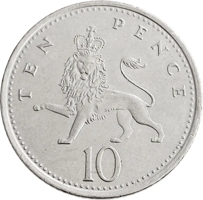 10 пенсов 1992 Великобритания