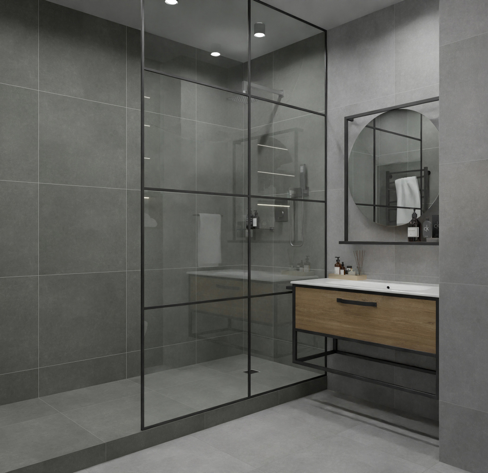 Керамогранит Boreal темно-серый 60*60 GT60601709MR