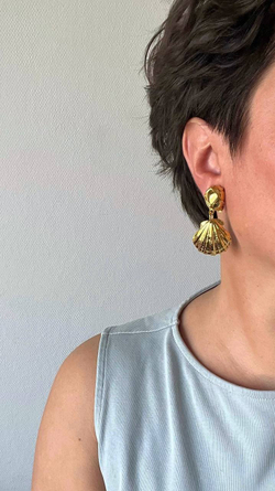 Клипсы с подвесками в виде ракушек Kenzo