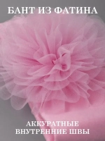 Повязка на голову бантик для девочки