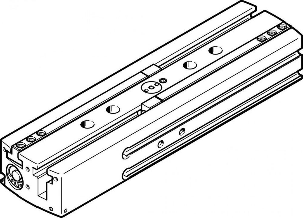 Захват параллельный с большим ходом Festo HGPL-14-80-A-B