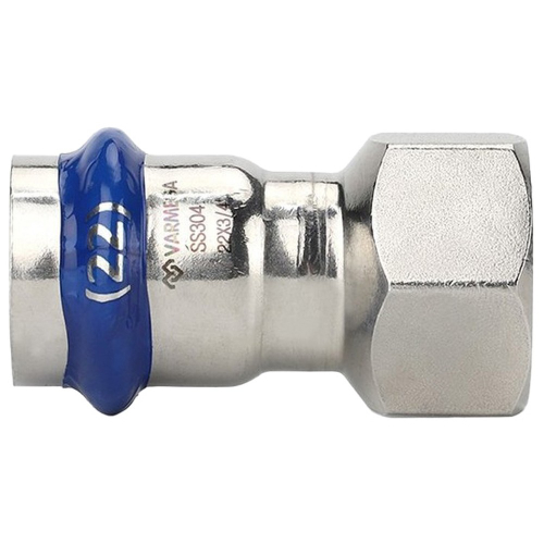 Муфта VARMEGA раструбная Inox Press ВР 42x1 1/2"